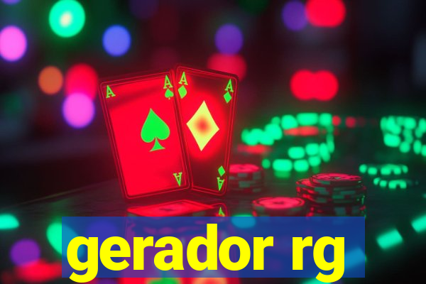 gerador rg